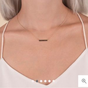NEW Merjuri horizontal bar necklace